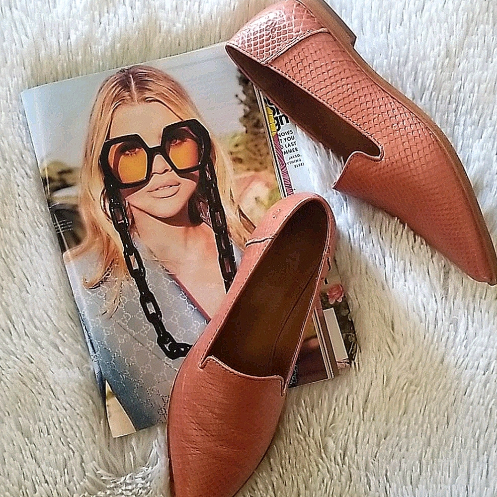 Frye 'Kenzie' Snakeskin Loafers
